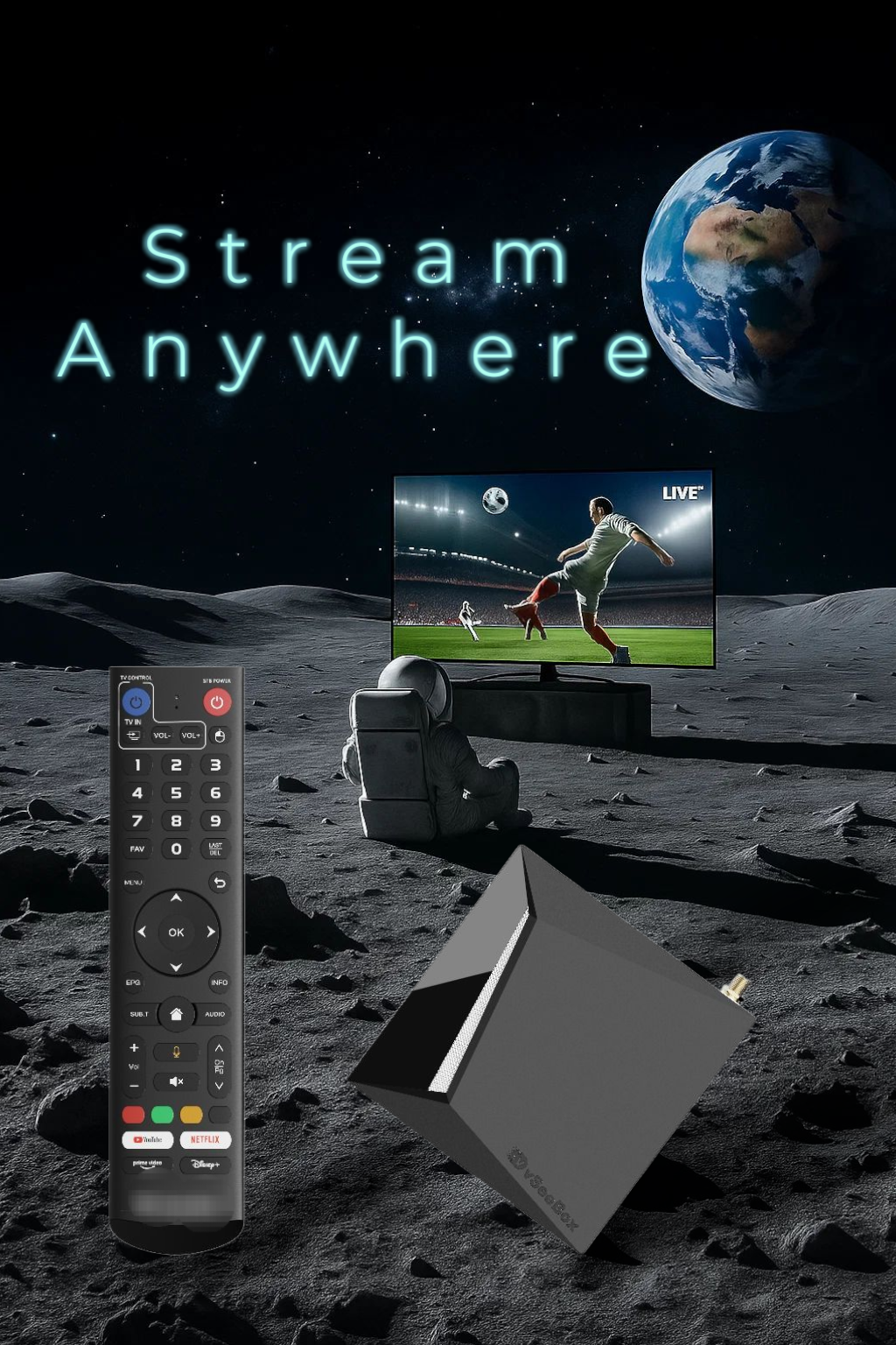 VSEE V5 PRO ANDROID OTT MEDIA BOX