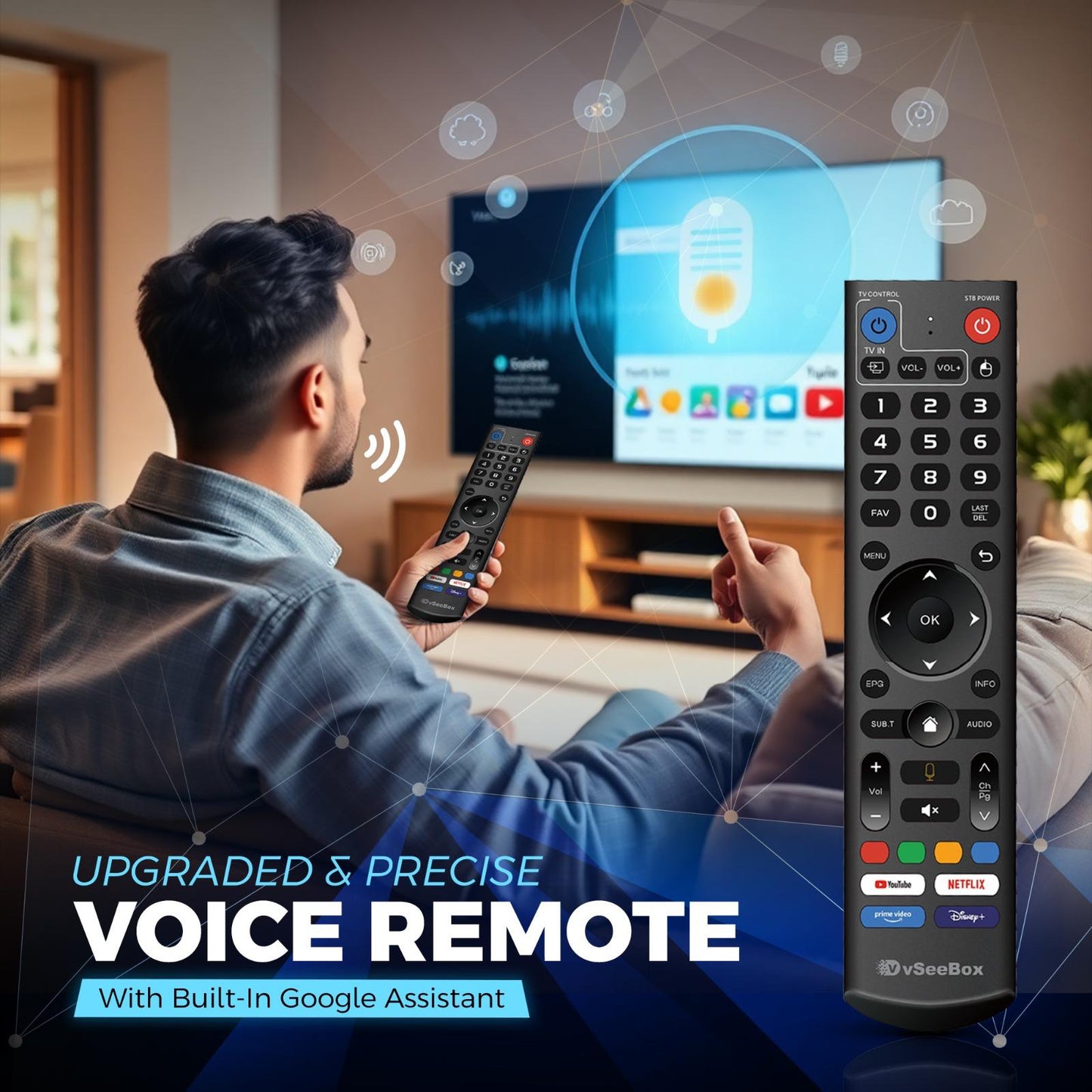 VSEE V5 PRO ANDROID OTT MEDIA BOX